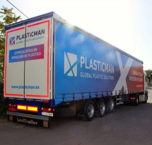 Transporte de inyección de plásticos